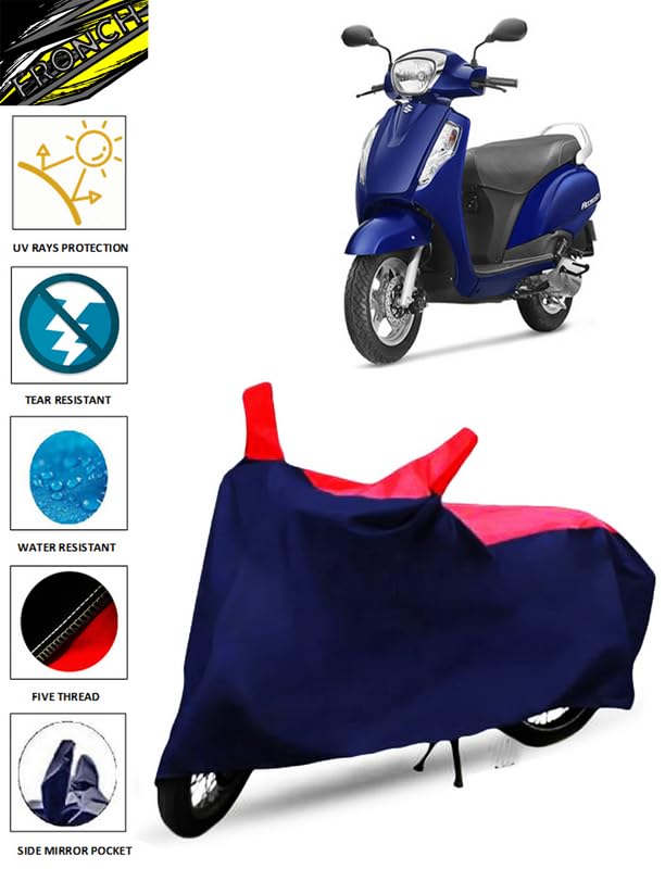 Image of Waterproof Bike /Scooty Cover for Suzuki Access 125 - Blue