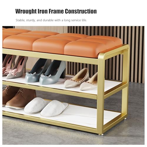 Banc à chaussures pour optimiser les petits espaces et ranger l'entrée - 5
