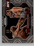 2021 Panini Prizm UFC MMA #108 Dominick Reyes Light Heavyweight Horizontal Official Mixed Martial Arts Trading Card in Raw (NM or Better) Condition