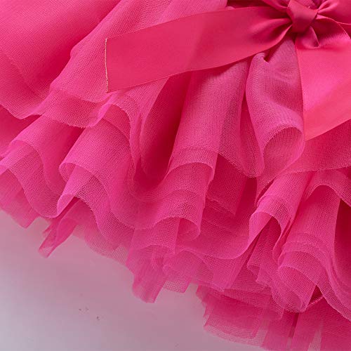 Image of Anbaby Baby Girls Soft Tutu Skirt Toddler Ruffled Pants Diaper Cover