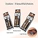 Light Brown Eyebrow Pencil Makeup Waterproof Eyebrow Tint for Long Lasting A-minusone Eye Brow Color Pen for Soap Brows
