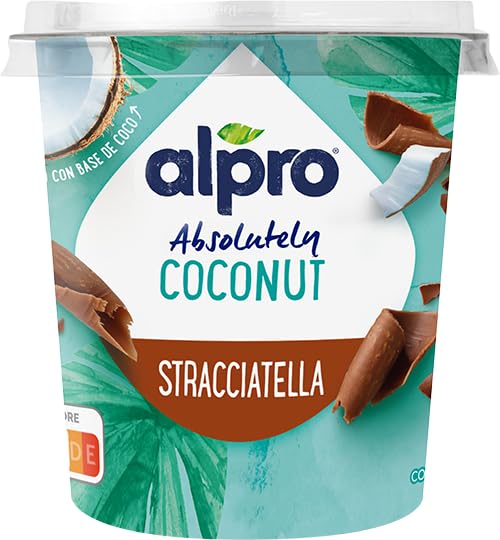 Danone ALPRO POSTRE VEGETAL COCO Absolutely (PACK 4 Und.) REFRIGERADO (Alpro absolutelly coco straciatella, 340g.)