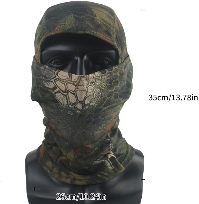 Outdoor Sports Shooting Hiking Fishing Tactical Camouflage Fisherman Boonie Hat Hood Set