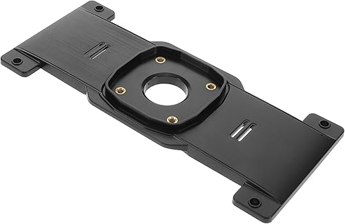 CHILDWEET Espejo retrovisor Dash Cam Mount Placa de plástico resistente Fácil de instalar Soporte de espejo retrovisor