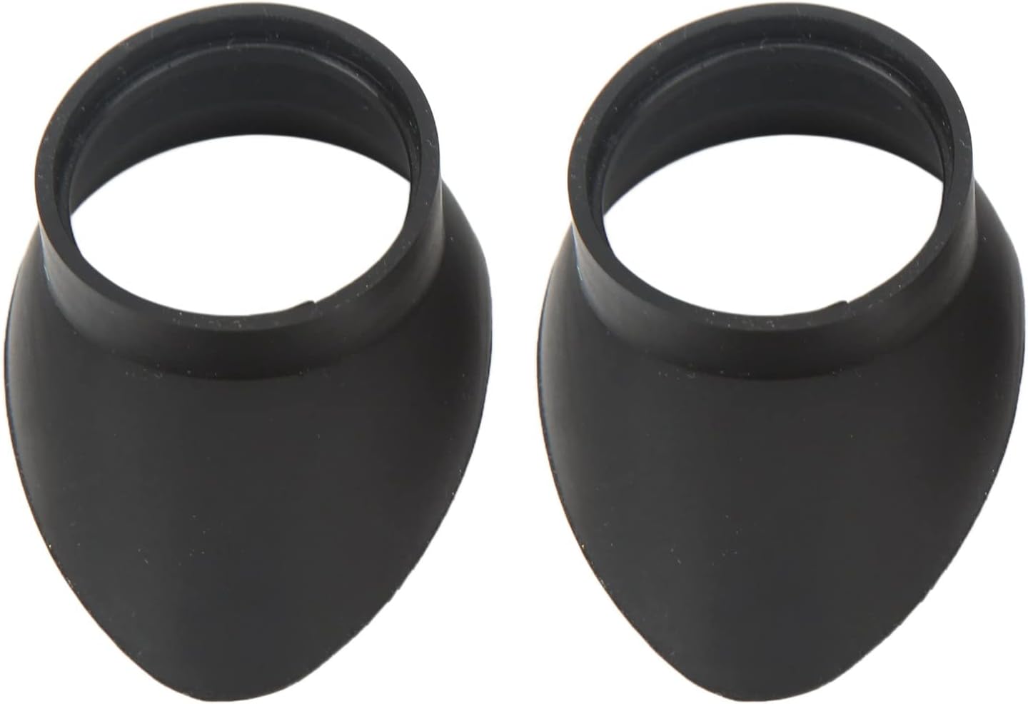 2PCS Telescopes Eye Cups, 27mm Inner Diameter Binocular Eye Cups Telescopes Foldable Rubber Eyecups for Microscope Ocular Instrument