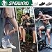 Imagen de SAGUARO Hombre Mujer Zapatillas Barefoot Zapatos Minimalistas Cinco Dedos Correr Gimnasio Senderismo para Transpirables Antideslizantes Ligeras NegroGris