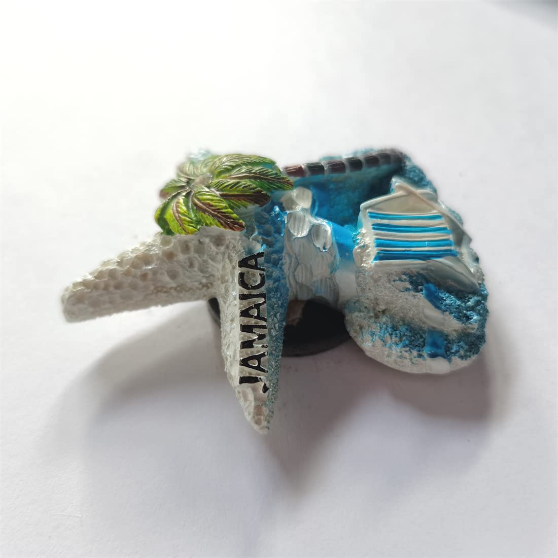 Jamaica - Magnete da frigorifero 3D, collezione regalo souvenir da viaggio, decorazione per la casa e la cucina, magnete per frigorifero