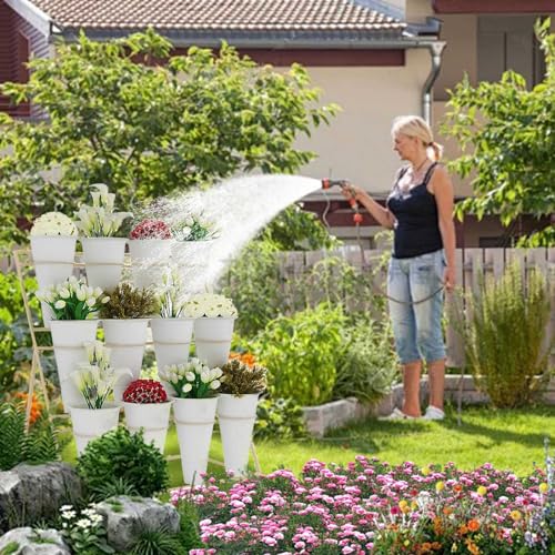 Chariot de présentation de fleurs pour optimiser l'espace vert - 5