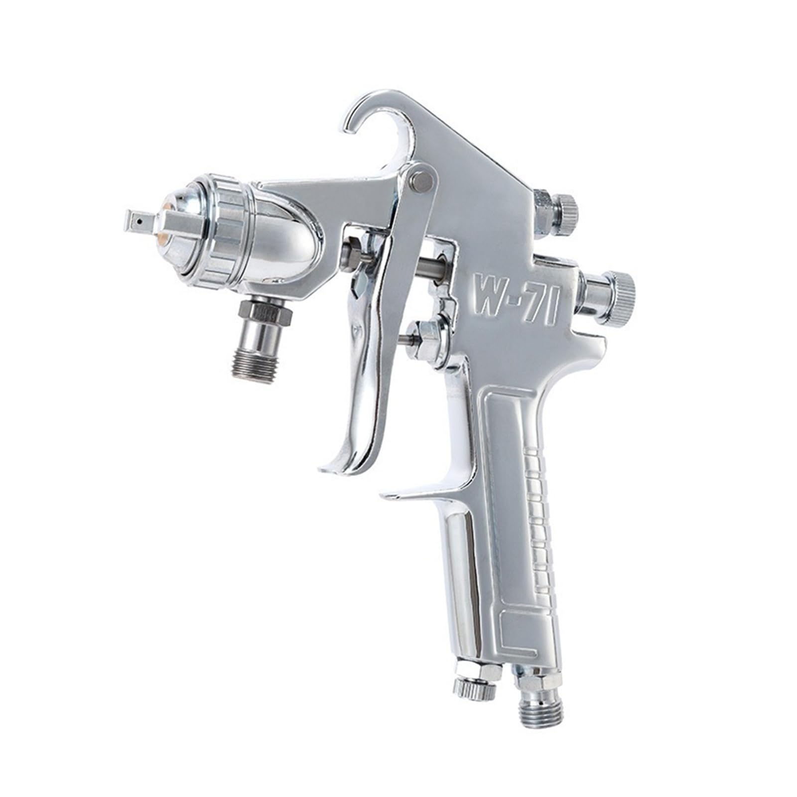 Pistolet natryskowy 1,0/1,8MM Dysza Pistolet natryskowy na powietrze Aerograf Wysoka atomizacja Pistolety do malowania farbami na bazie wody Wysoka szybkość transferu(1.0MM)