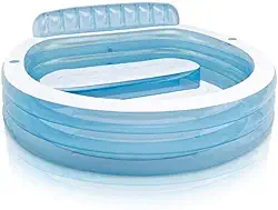 Piscina Familiar Inflável Lounge Com Assento 590 Litros