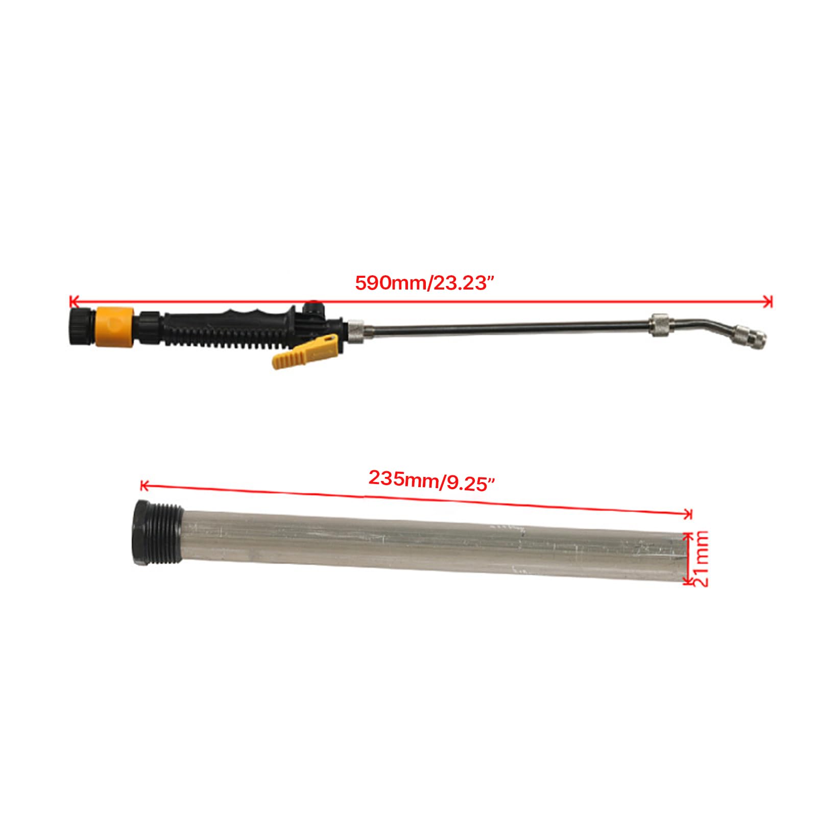 Repuesto de calentador de agua de 9.25 pulgadas de largo x 3/4 NPT rosca de cinta selladora de cinta selladora accesorios llave de enchufe