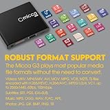 Micca G3 2K Quad-HD Digital Media Player for USB Drives and MicroSD Cards, Digital Signage, H.265/HEVC H.264/AVC MP4 MKV Videos MP3 Music JPG Photos, - Image 5