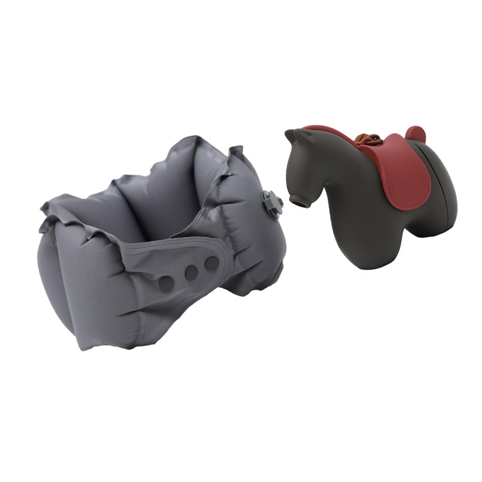 PYRIAMORE Neck Pillow Cushion Set Provide Ideal for Long Flight Road Trip and Daily Commute Ergonomic Car Pillow