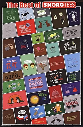 Snorg Tees - Grid Laminated Poster Print (22 x 34)