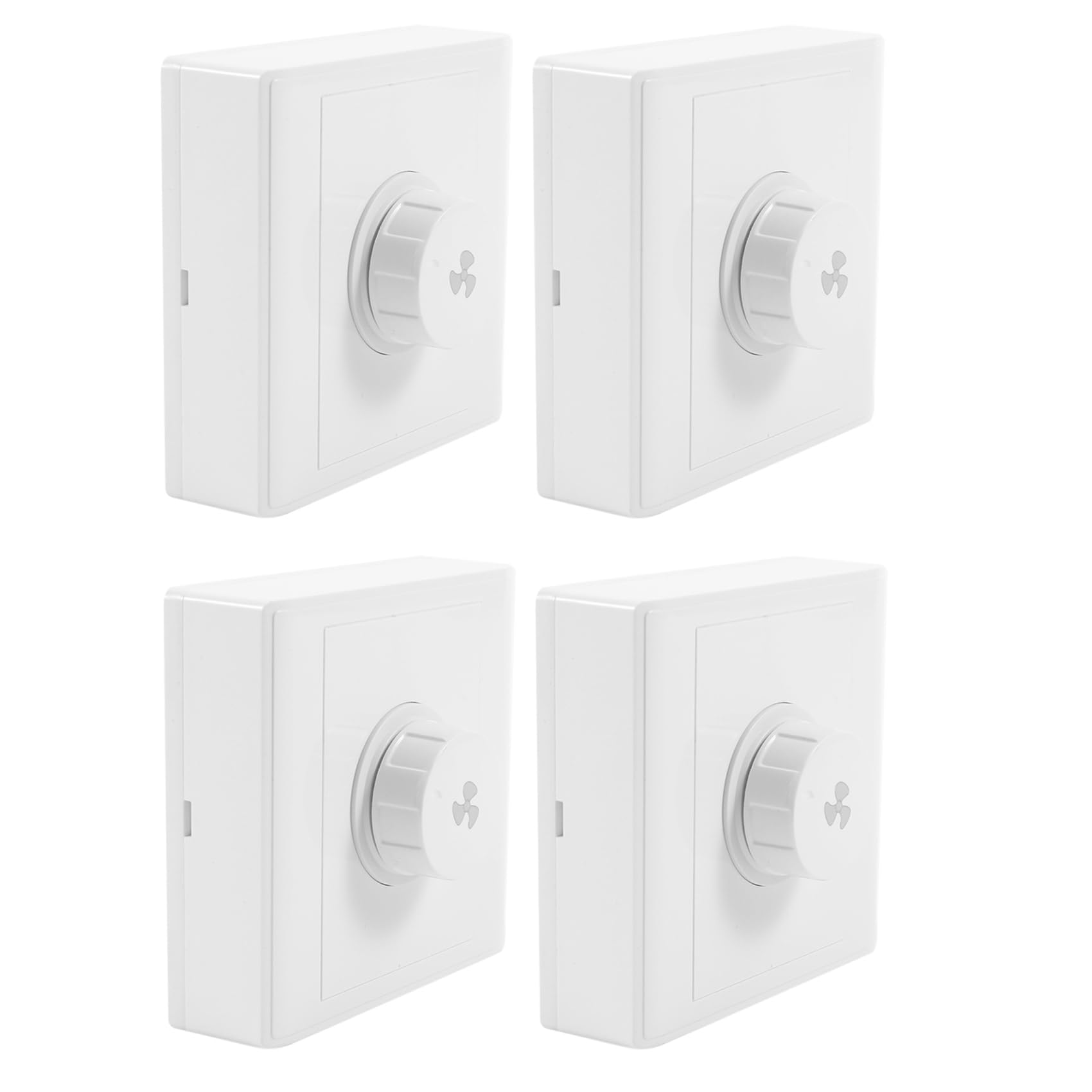 Jnchdghwa 4Pcs Ceiling Fan Stepless Speed Governor Mounted Fan Speed Switch