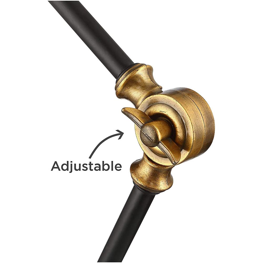 Lampe de bureau réglable industrielle avec interrupteur marche/arrêt bras oscillant lampe de lecture de chevet lampe de table pliante utilisée pour le travail de bureau de chambre à coucher, l'étude,