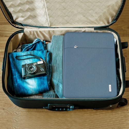 Tecool 14 Inch Laptop Sleeve,Protective Laptop Case 14 Inch For 14" Hp Elitebook Pavilion Dell Lenovo Thinkpad Acer Chromebook Notebook,Macbook Air 15 M3 M2 Waterproof Computer Bag,Denim Blue - 8