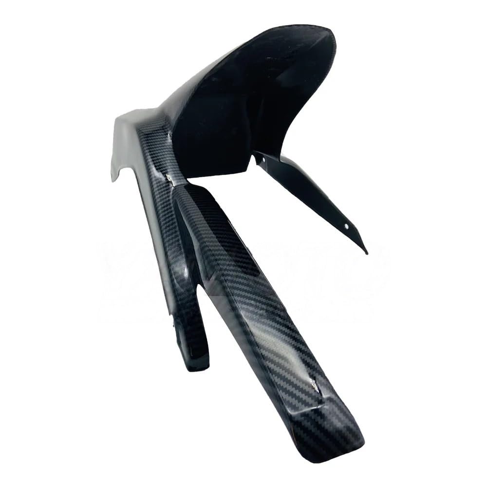 Koło przedłużenie błotnika Motocykl plastikowy tylny błotnik płyta piaskowa błoto osłona rozbryzgowa błotniki Fairing pasuje do CB400F CB500X 2013-2018 Motocykl przedni błotnik(Carbon fiber)
