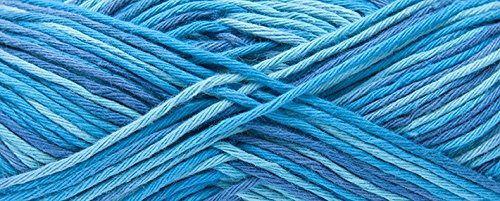 Creative Cotton Print Aran turchese Mix