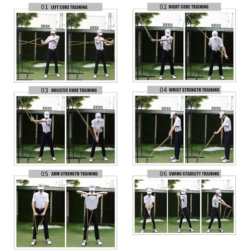 Ceintures de tension multifonctionnelles pour corriger le slice au golf - 6
