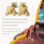 Tiger Power,Wood Pushup Bars Non-Slip Base Exercise Home. - Image 6