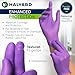 HALYARD PURPLE NITRILE Exam Gloves, Powder-Free, Non-Sterile, 5.9 mil, 9.5 Inches, Purple, Size Medium, 55082 (Box of 100)