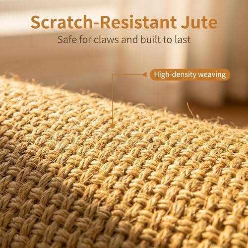 Rascador para gatos de sisal con poste vertical de 23.6 pulgadas miniatura 5