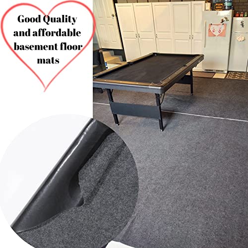 Garage Floor Mat, Oil Spill Mat, Large Vehicle Garage Mats, Premium Absorbent Oil Pad, Garage Carpet For Golf Carts,Motorcycles,Protect Garage And Shop Floor Surface, Reusable, Waterproof(6.2'X8.5 ') #TOP5