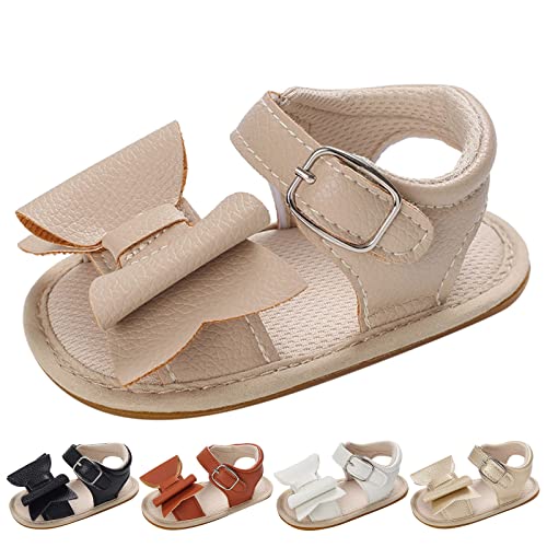 Spring And Summer Children Baby Toddler Shoes Boys And Girls Sandals Solid Color Bow Buckle Water Shoes for Toddler Girl4