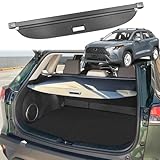 Volcaner Cargo Cover for Toyota Corolla Cross 2026 Accessories 2025 2024 2023 2022, Retractable Trunk Cover luggage Security Cover Shield Shade for Corolla Cross Accessories (Not for Corolla/,Leather)