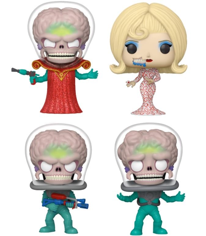 ファンコ ポップ 「 マーズ・アタック! 」3体セット マーズ アタック フィギュア Mars Attacks Martian Soldier