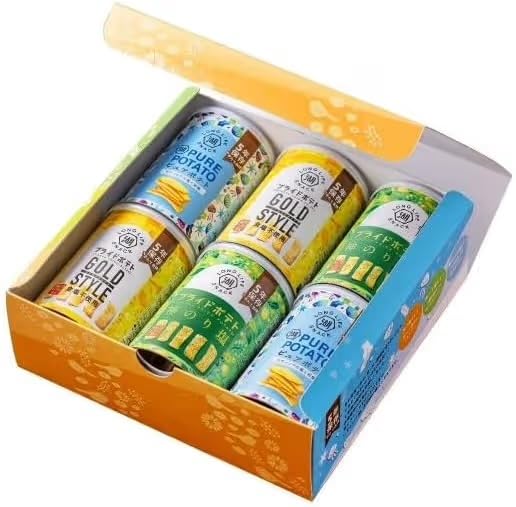 Amazon.co.jp: 【6缶セット】湖池屋 防災缶 LONG LIFE SNACK