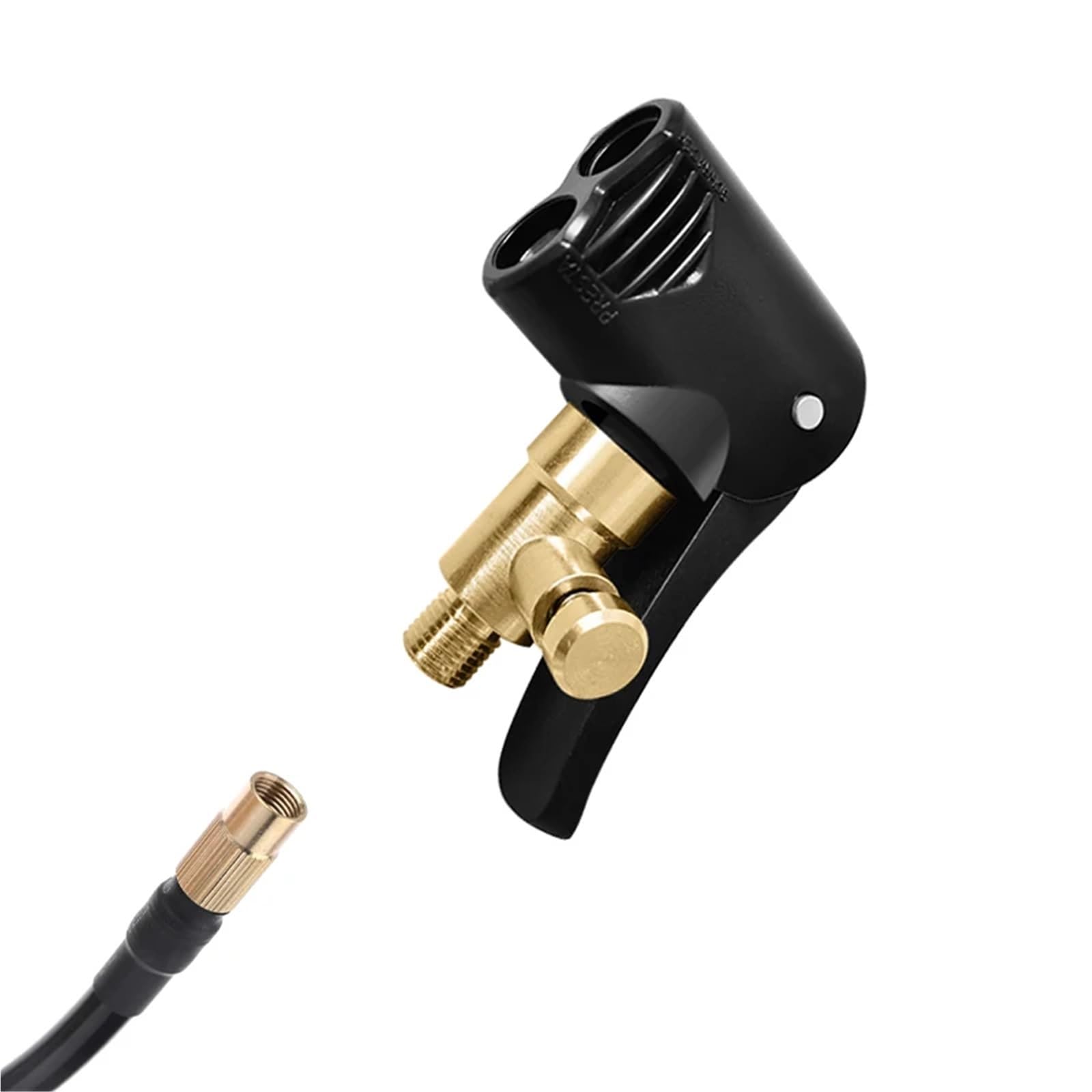 15 Stück Auto-Reifen-Luftfutterpumpen-Ventilanschluss, Clip-On-Adapter für schnelles Aufpumpen der Reifen (nicht entleerbar)