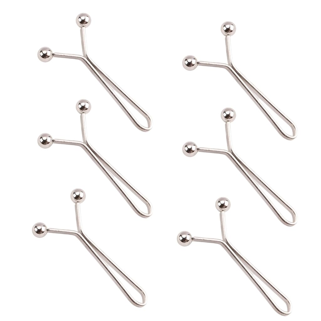 KINSPON 6pack Tightening Waistband Tightener Loose Jeans Pants Clips Couple Buckles For Jeans Skirts And Casual Wear