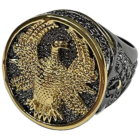 costumebase DUNE RING Duke Leto Atreides Signet Prop Replica Ducal STAINLESS STEEL (US Sz 11) Cover