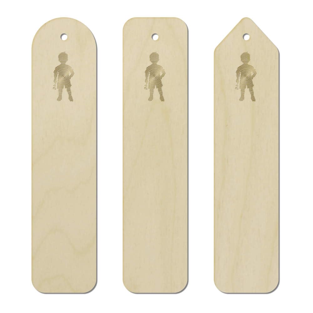 3 x ' Boy of The Night' Birch Bookmarks (BK00030335)