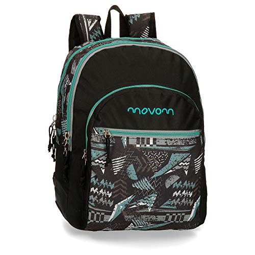 Movom Arrow Mochila Doble Compartimento Adaptable a Carro Multicolor 33x44x13 5 cms Poliéster