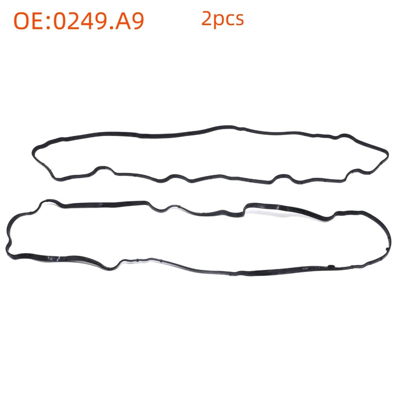 Gasket set oil cooler Do Peugeot Do Citroen C2 C3 C4 307 Model silnika NFU 2 sztuki 0249.A9 0249A9 uszczelka pokrywy zaworów są odpowiednie