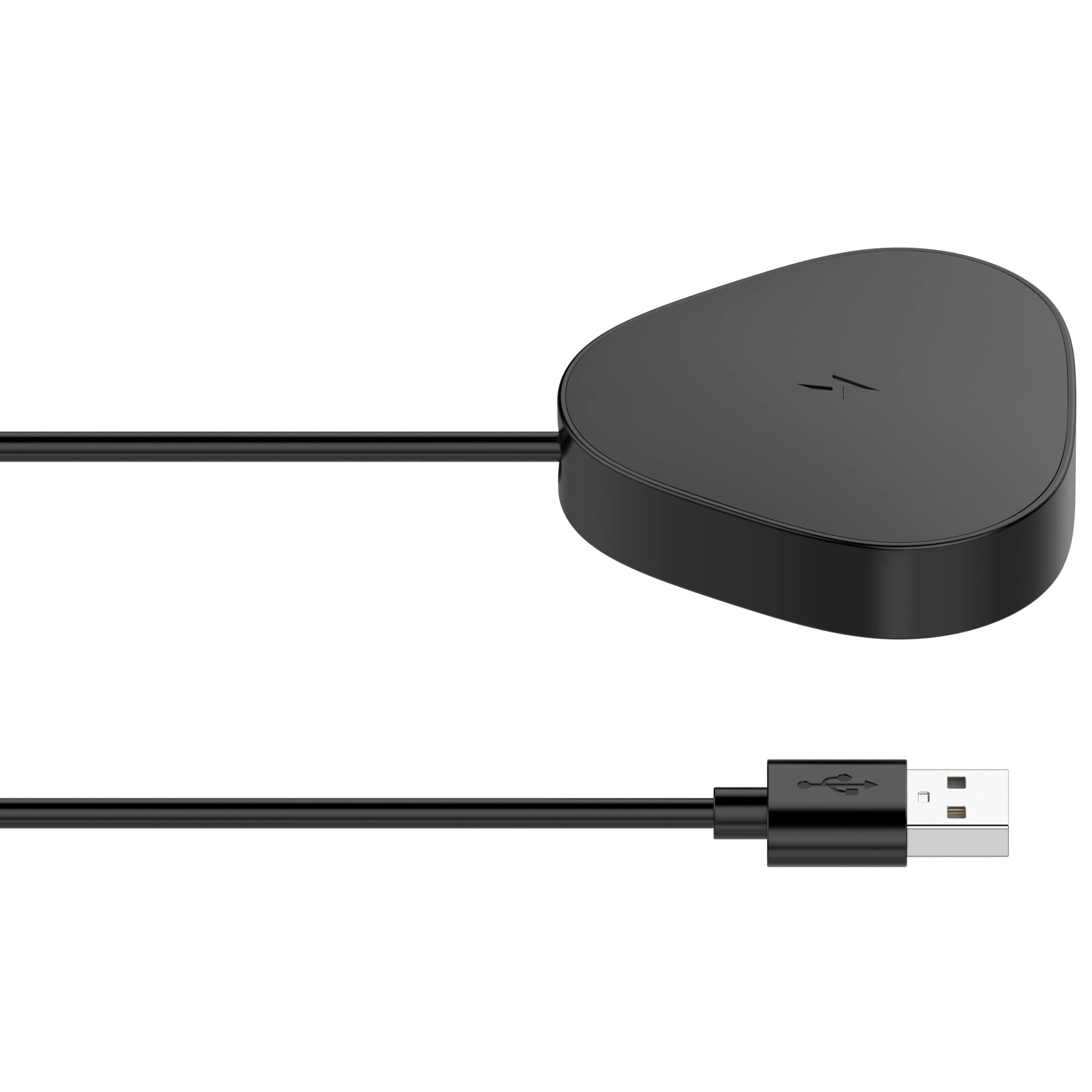 Magnetische drahtlose Ladestation für Sonos Roam SL, Ladestation für tragbare Bluetooth-Lautsprecher, Lautsprecher-Ladezubehör (Schwarz)
