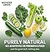 Wonder Green 100% Organic Clean Green Cold Pressed Juice, 8.45 oz (6 Pack) | Kale & Vegetable Juice Blend, All Natural, No Additives or Preservatives, Not from Concentrate
