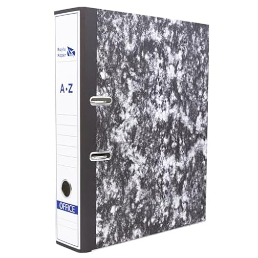 Raylu Paper – Archivador con Anillas Jaspeado, Carpeta Archivadora de Lomo Ancho 75 mm, Tamaño Folio, Archivadores para Oficina de 2 Anillas con Palanca de Apertura Suave y Lomo Personalizable. | Ya disponible en tu tienda friki favorita! En mundofriki.es! Raylu Paper – Archivador con Anillas Jaspeado, Carpeta Archivadora de Lomo Ancho 75 mm, Tamaño Folio, Archivadores para Oficina de 2 Anillas con Palanca de Apertura Suave y Lomo Personalizable. | Ya disponible en tu tienda friki favorita! En mundofriki.es!