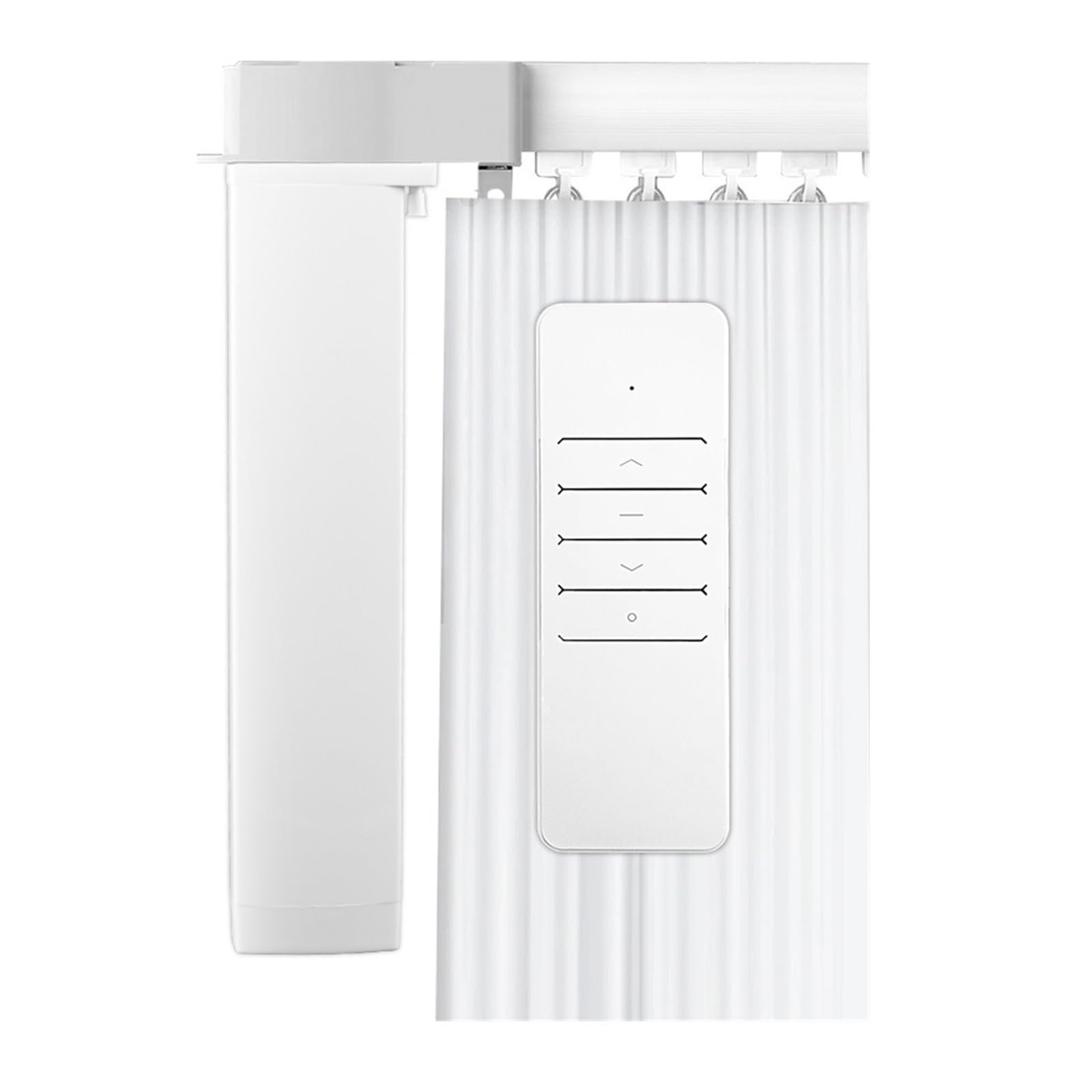 Asistente De Soporte De Motor Eléctrico For Hogar Inteligente, Sistema Remoto Motorizado con Pista De Motor De Cortina con WiFi(4.1m(161inch))