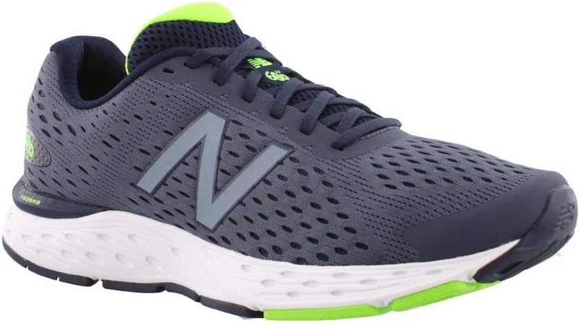 New Balance Men's Fresh Foam 680 V7 Running Shoe 13 Pigment/Green