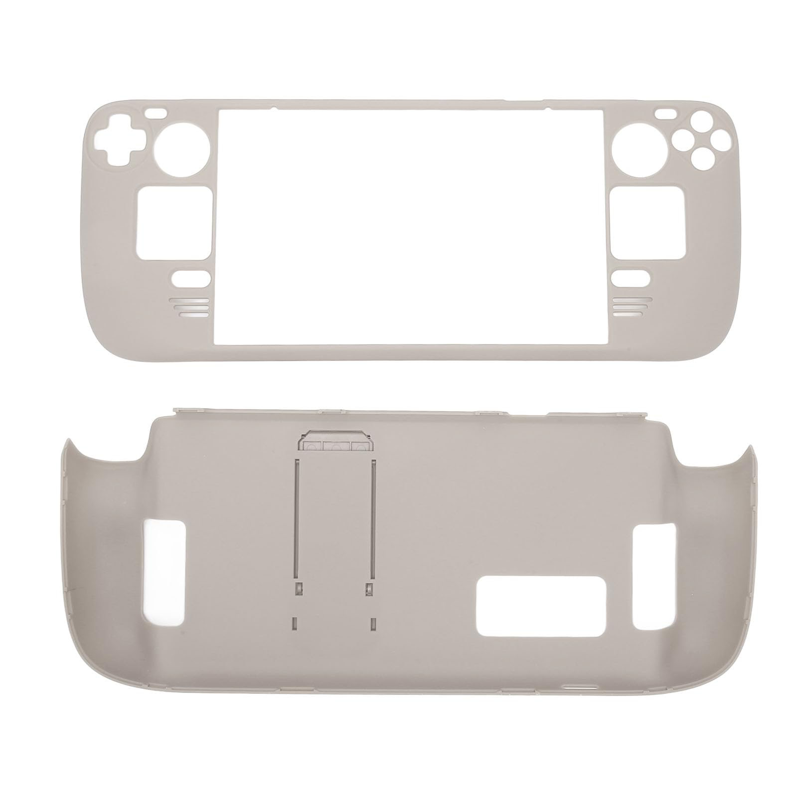 Étui de Béquille pour Steam Deck étui de Protection Complet pour Steam Deck Antichoc Antidérapant Accessoires Anti-Collision avec Fonction de Support (Céramique Blanche)