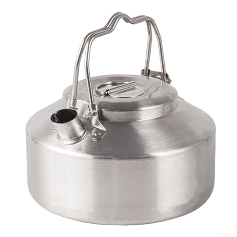 Bouilloire De Camping 300 Ml - Alu Pliable - Idéale Voyage, Alpinisme, Barbecue