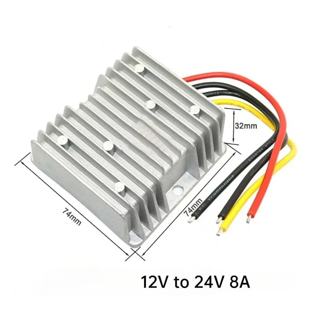 12V to 24V 15A Booster DC Power Converter Stabilizer 12V to 24V Step-up Voltage Regulator Transformer