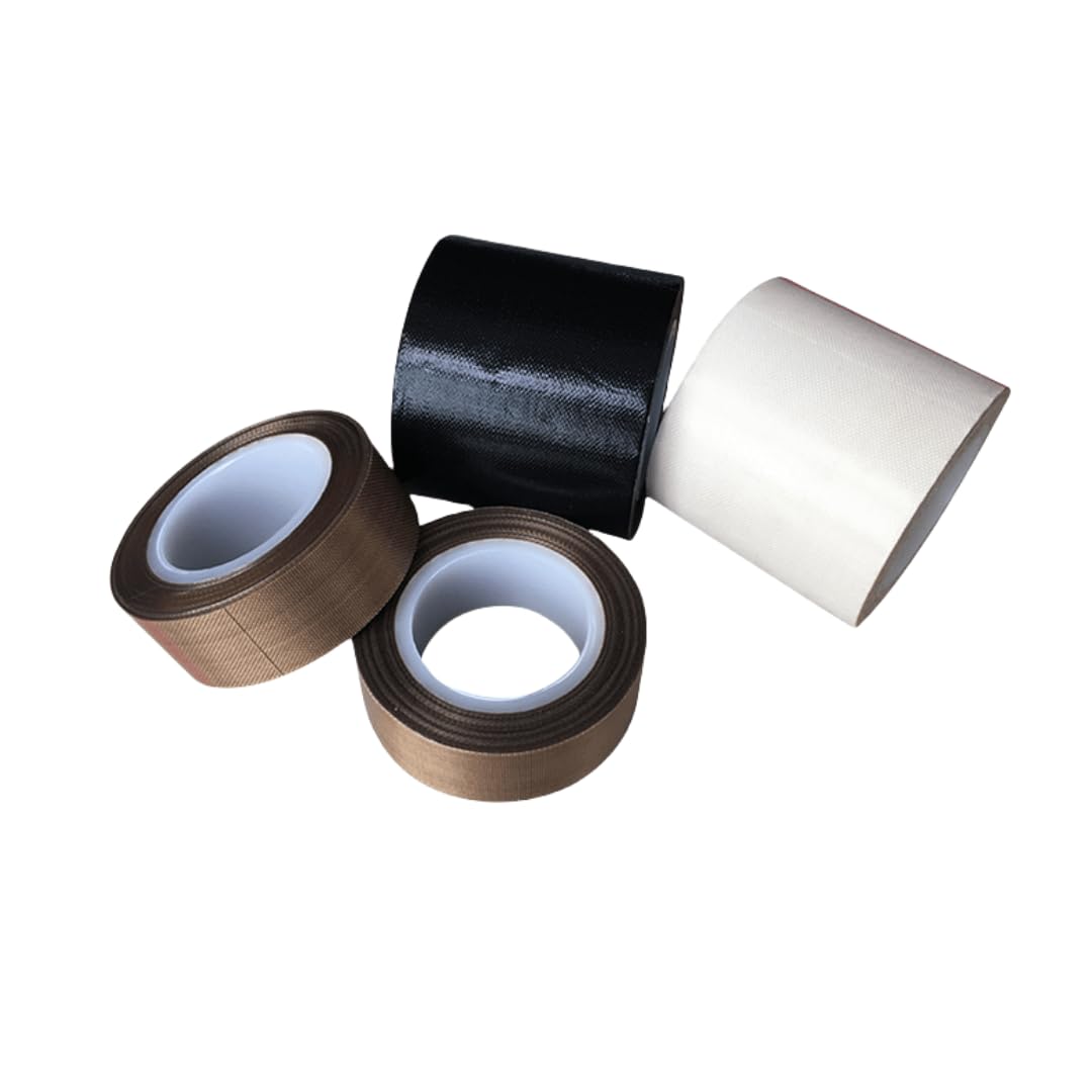 Nastro in PEFT PTFE Premium - Nastro sigillante resistente alle alte temperature - Lungo 10 m, isolante e resistente all'usura-1 pezzo(Brown,0.13x200mm)