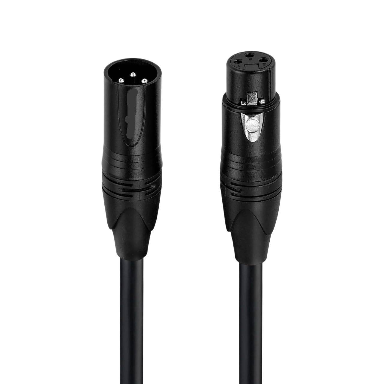 Symmetrisches, geschirmtes Kabel, XLR-Stecker auf Buchse, 3-poliges Kabel für DMX-Bühnenlichter, Mikrofon, Aufnahmemixer (5 m)