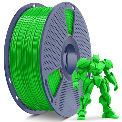 SUNLU ABS Filament 1.75mm High Strength 3D Printer Filament High Temperature Resistance 3D Printing Filament 1.75mm 1KG Spool abs Green