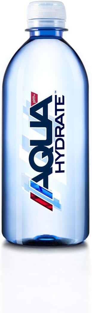 AquaHydrate Electrolyte Enhanced Water / Ph9 Plus (2 Set of (Pack of 24) 16.9 Fl. Oz)